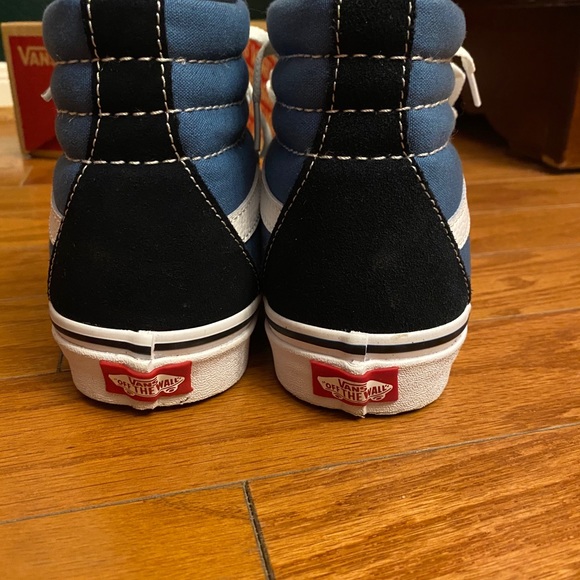 Vans Sk8-Hi Blue/Black/White - Picture 7 of 8